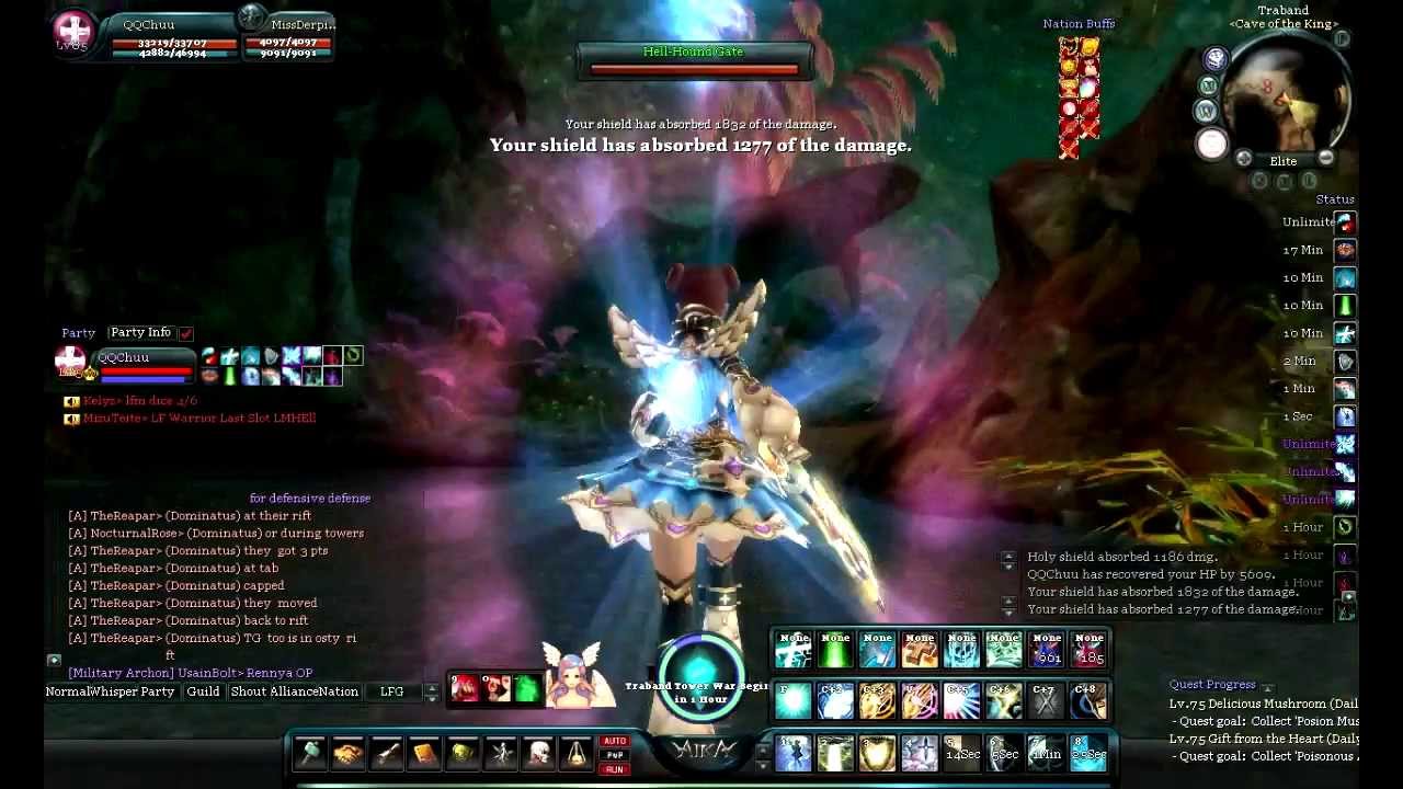 AikaNA - LCE boss run with lv85 cl