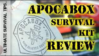 NEW! ApocaBox Subscription Based Survival Kit - REVIEW - Does it Rock or Reak You Decide...