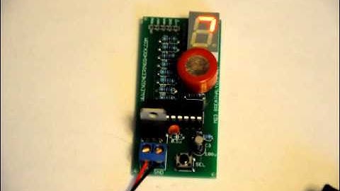 The MQ3 Breathalyzer DIY Electronics Kit - Includes Digital Readout
