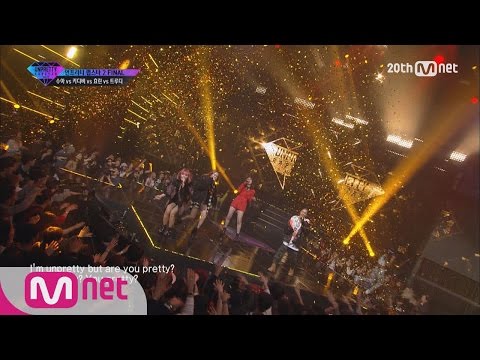 [UNPRETTY RAPSTAR2] ‘Pride’ – Kitti B, Hyolin,Soo Ah, Truedy(Feat.Gummy) @Final EP.10 20151113