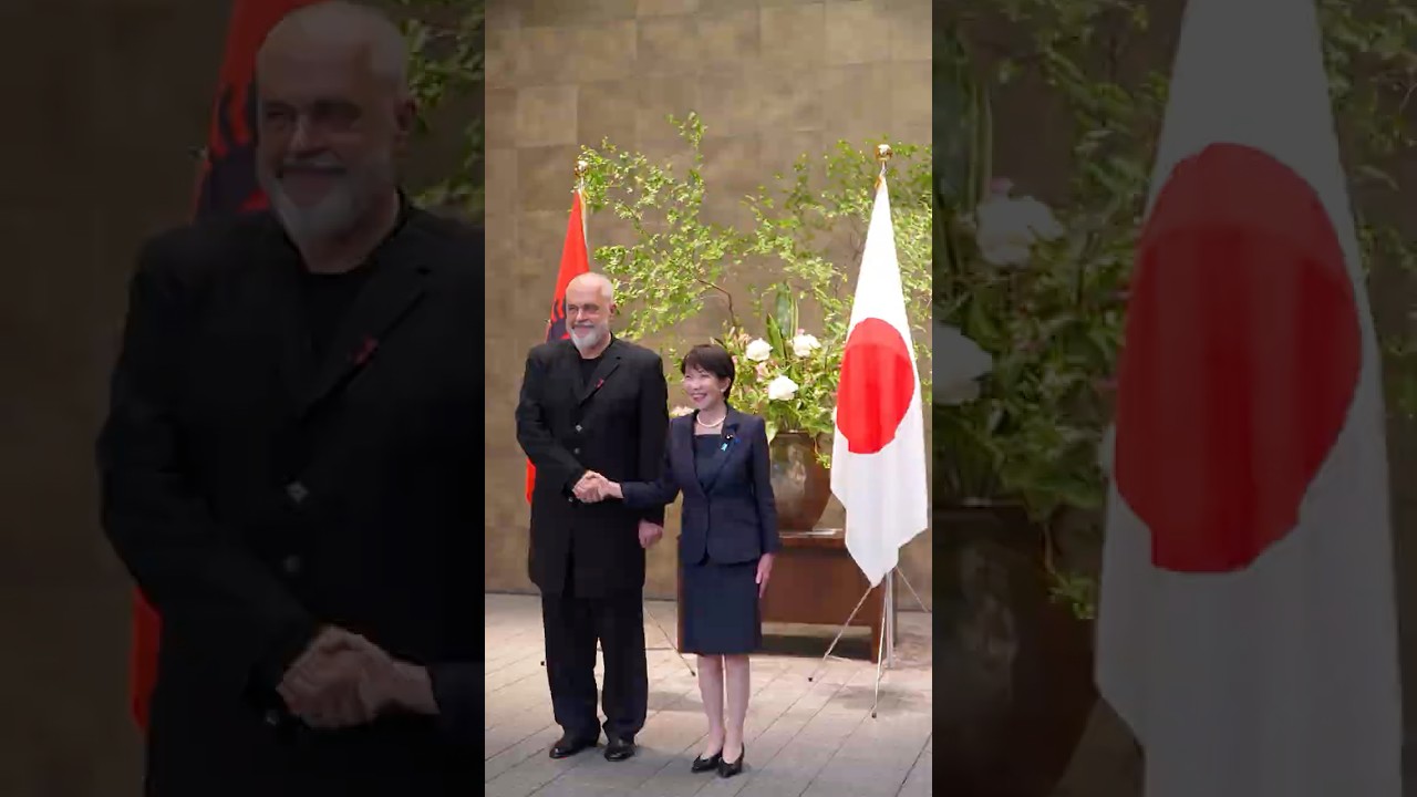 日・アルバニア首脳会談 高市総理 #shorts