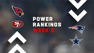Week 8 NFL Power Rankings Show: Cowboys Drop Continues