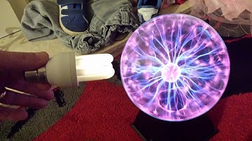 Plasma ball electrical energy for spirits