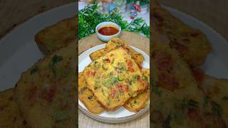 Bread Chilla 🤤 #shorts #viral #recipe