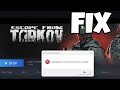 Fix Escape From Tarkov Error SteamAppId Not Found in Environment Variables | Unhandled Exception FIX