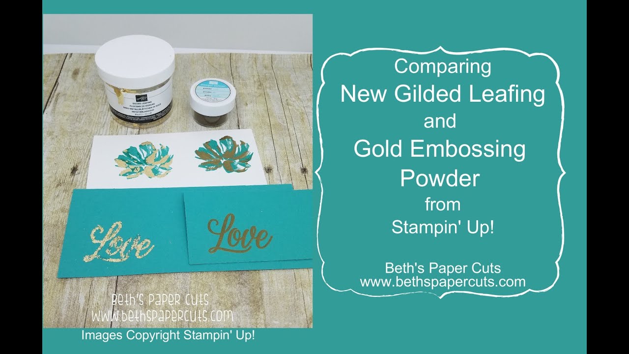 Metallic Embossing Powder - Gilded