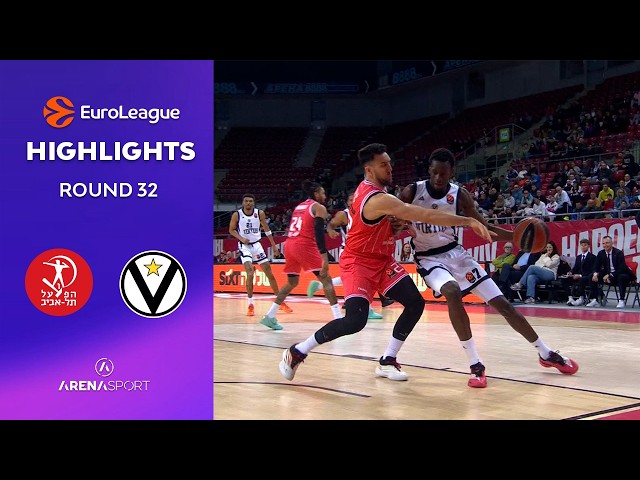 Hapoel Tel Aviv - Virtus Bologna 109:91 | EUROLEAGUE (32. kolo) | 19. mart 2026.