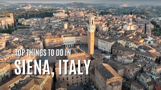 Top 10 Things to Do in Siena, Italy - Travel Guide [4K HD]