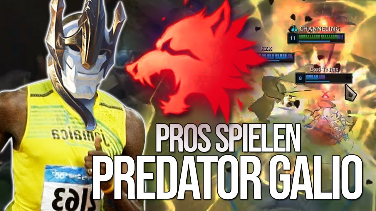 Usain Galio! | Pros spielen Predator Galio bei den Worlds!