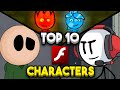 Top 10 Flash Game Characters & Mascots!