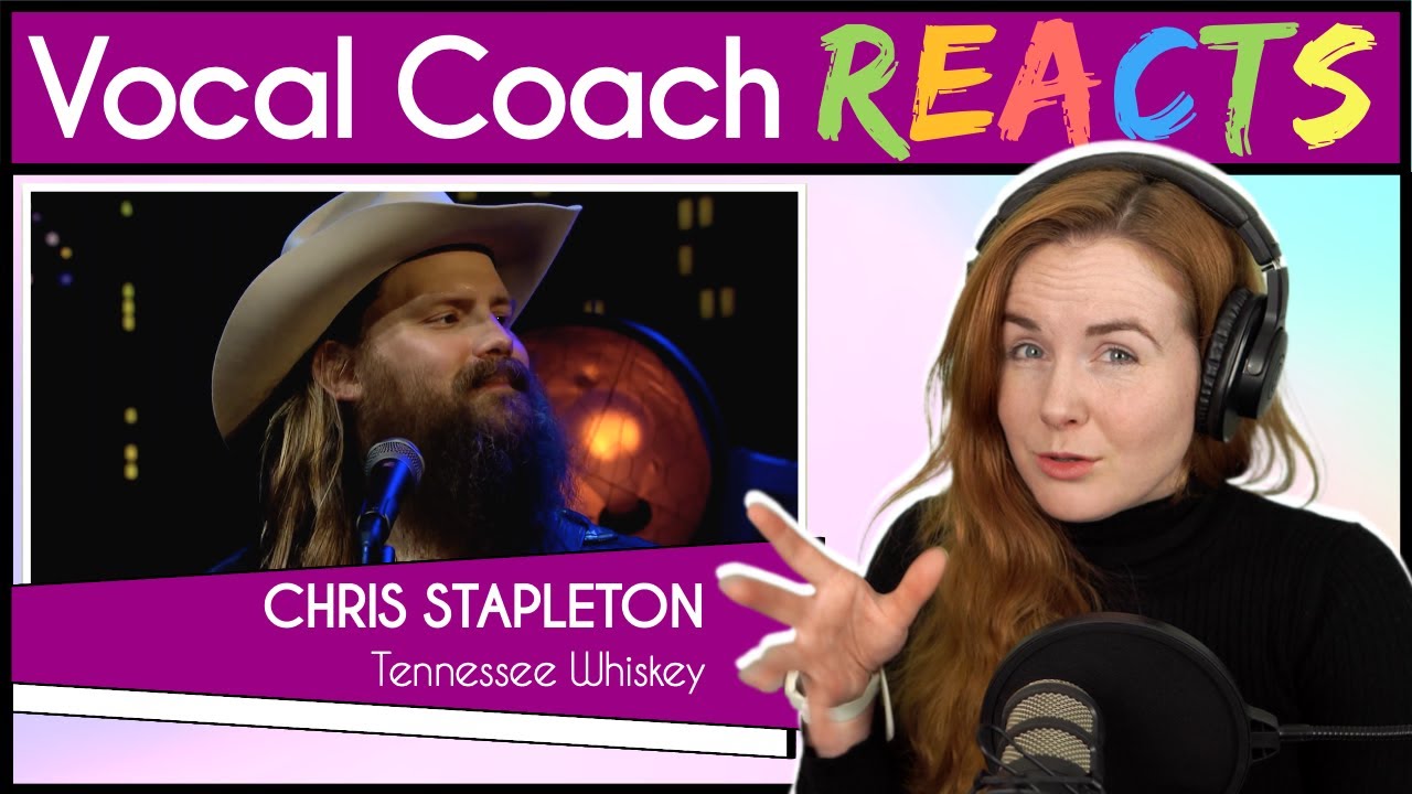 Vocal Coach reacts to Chris Stapleton - Tennessee Whiskey Live