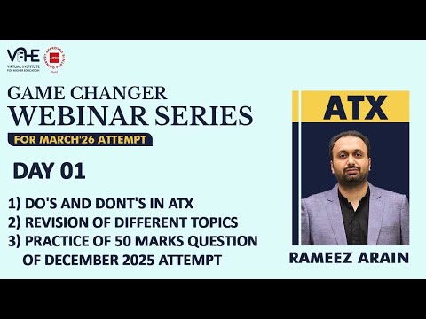 ACCA ATX (Urdu/Hindi) Practice/Revision Videos