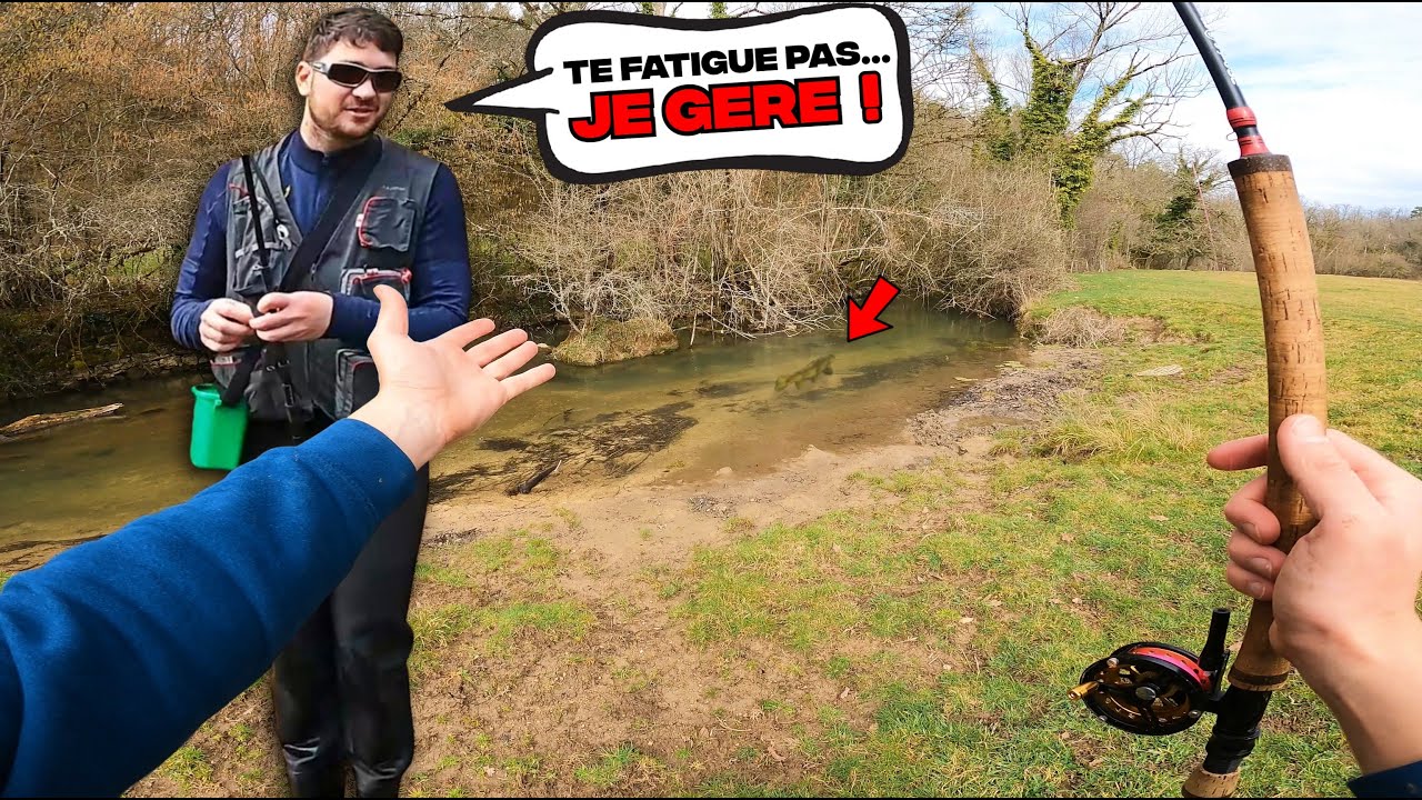 Ce PÊCHEUR me met la MISÈRE à la pêche... Les TRUITES sortent de partout avec sa TECHNIQUE !
