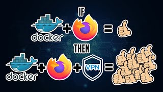install firefox in docker to help increase your online security
