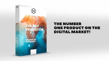 3D Product Box Mockup Video - After Effects Template