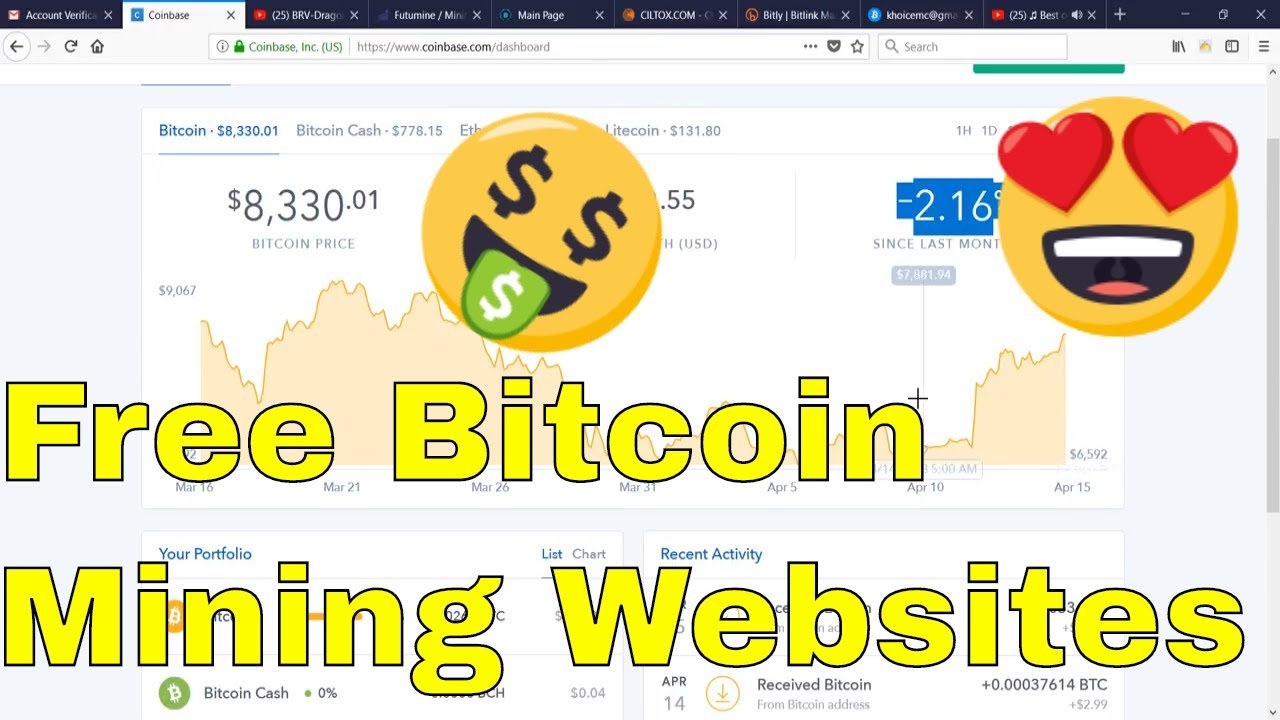 free bitcoin mining sites 2018