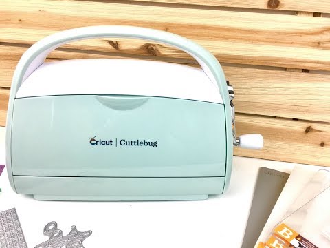 Cricut Cuttlebug Unboxing & Getting Started Tutorial 