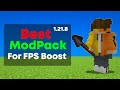 Best Modpack For FPS Bosst | With Spear (1.21.8)