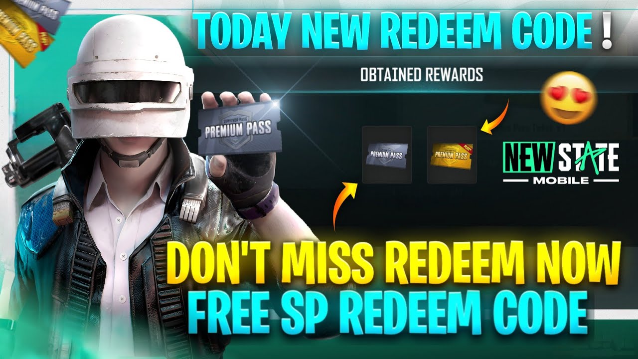 New State Mobile Free Redeem Code - Today Redeem Code Free Survivor Pass Volume 19 | Redeem Now 😱