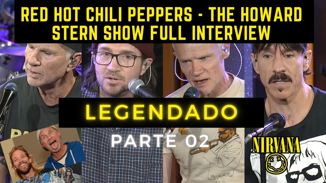 [LEGENDADO] Red Hot Chili Peppers Entrevista completa no Programa The