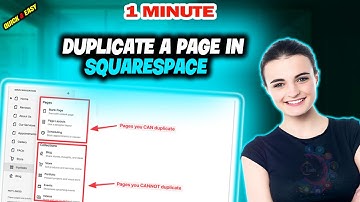 How to duplicate a page in squarespace 2025 (Quick & Easy)