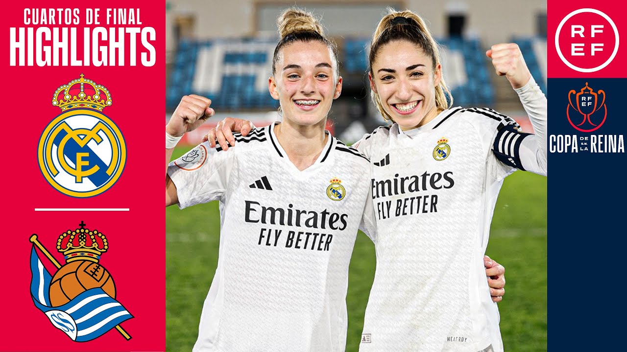 RESUMEN | Copa de la Reina Iberdrola (Cuartos de Final) | Real Madrid ...