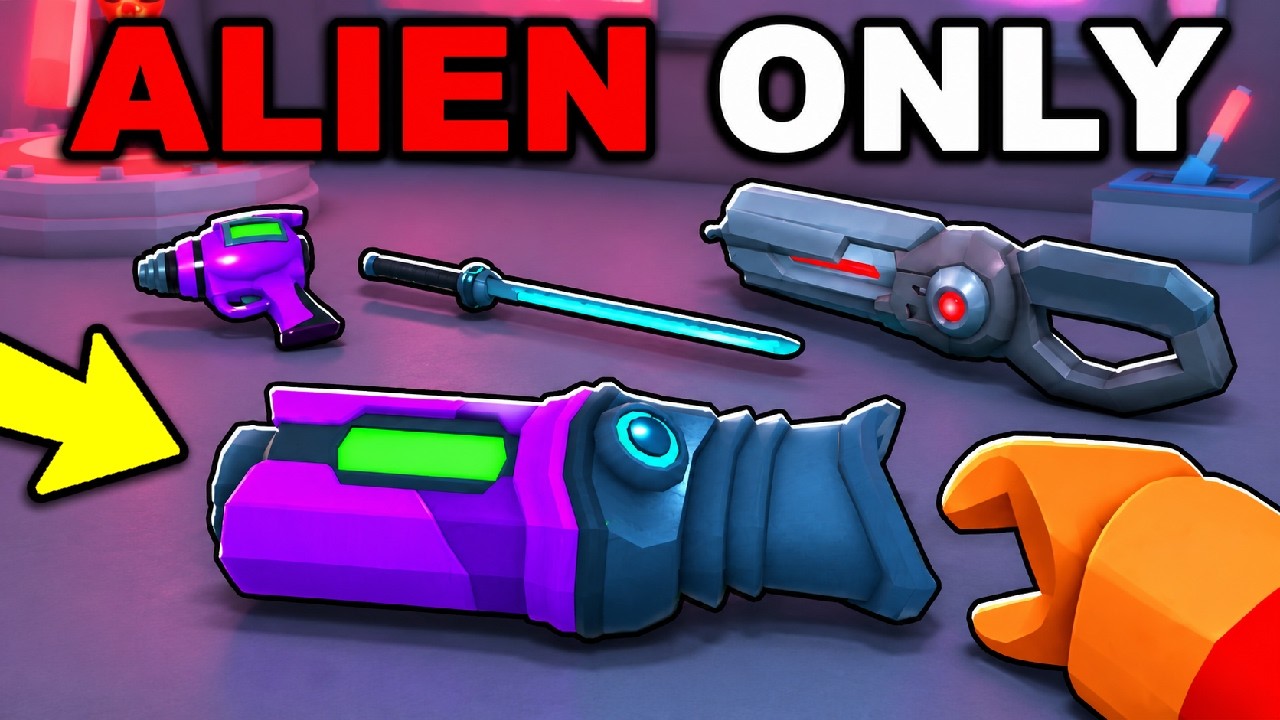 99 Nights But I ONLY Use ALIEN WEAPONS!