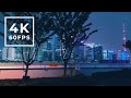 4K Shanghai Night Walk - China - The North Bund Riverside