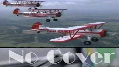 1997 Kimberly Clemons flying with The Red Barons, ...