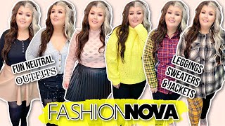 HUGE Fashion Nova Curve Haul Plus Size Try On Size 3X ❄️ Dec 2021