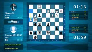 Chess Game Analysis: Slavce70 - Guest40954666 : 0-1 (By ChessFriends.com)