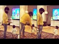 Ram Charan dances with his sister Srija’s daughter Navishka, video goes viral