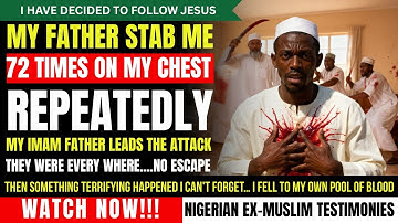 Ex-Muslim Survives 72 Stabs on the chest…Repeated Attacks for Converting to Christianity | Testimony