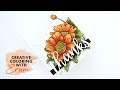 Card Making Tutorial: One Layer Stamping and Artist Marker Coloring | Creative Coloring with Erum