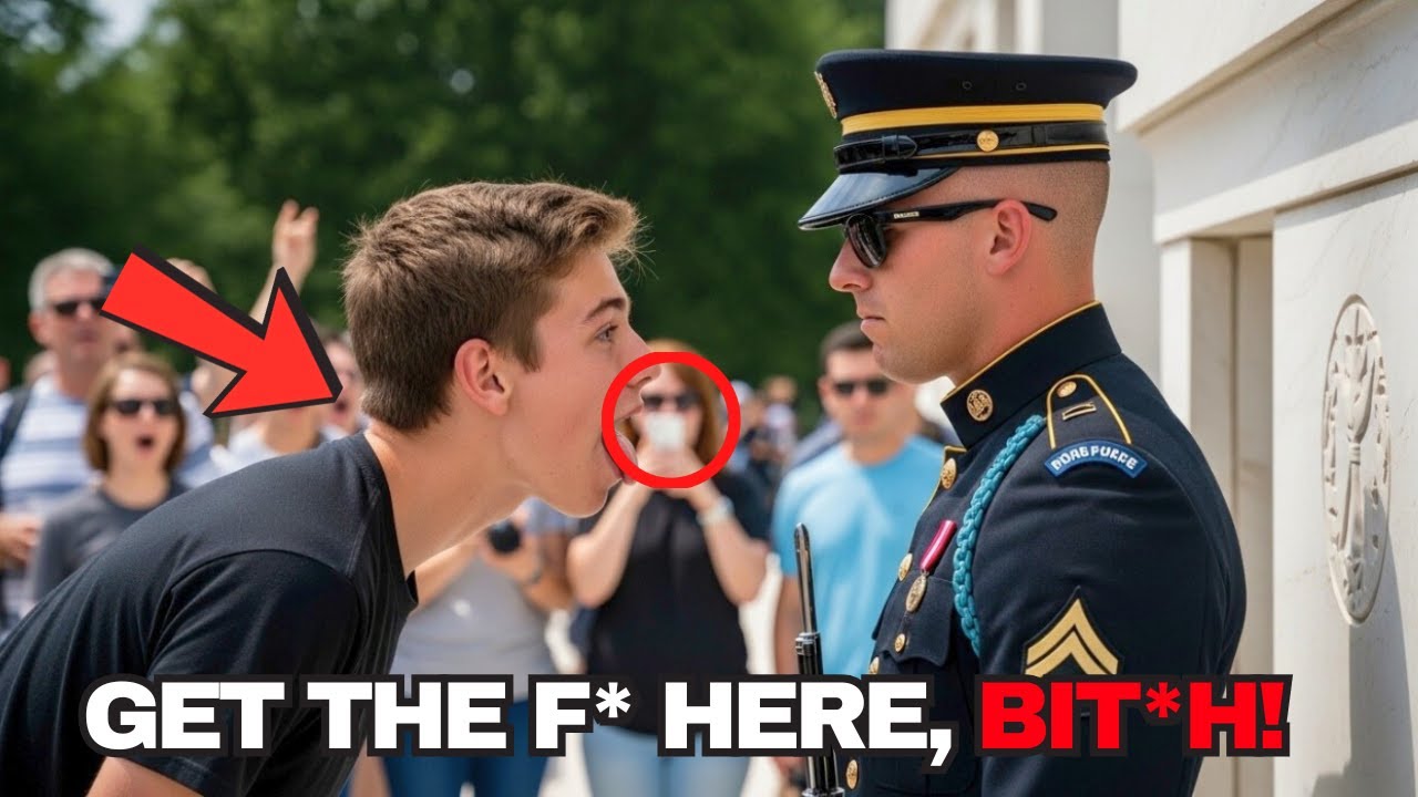 A Rude Kid Mocked the Tomb Guard—What Happened Next Stopped the Crowd Cold  - YouTube