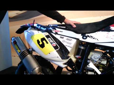 Joan Barreda presenta Husqvarna TE449Rally 2013