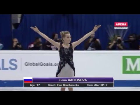 Elena Radionova , Free Programm, European Championships, 29.01.2016
