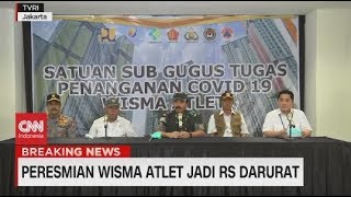 Wisma Atlet Resmi Jadi RS Darurat & Rumah Isolasi Covid-19