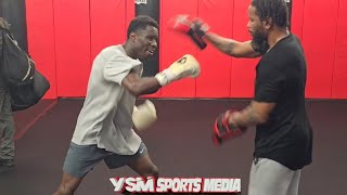 Richardson Hitchins Turns up Training after 12 Rounds of Sparring