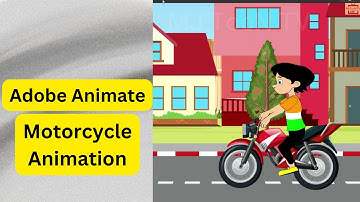 Adobe Animate CC || How To Animate Motorcycle in Adobe Animate