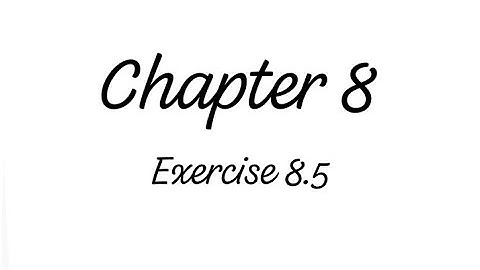 Sindh Text Book Board Mathematics For Class 7 Chapter 8 Exercise 8.5 Question 1