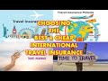 Best & Cheap International Travel Insurance Companies in 2023 | Updated Best Travel insurance Policy image