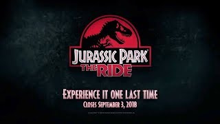 Jurassic Park The Ride Closing Montage