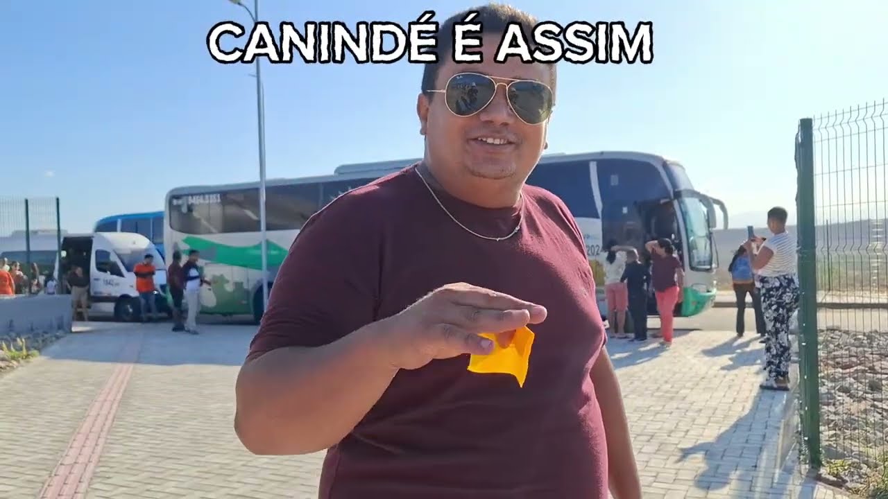 A chegada no horto de Canindé Ceará