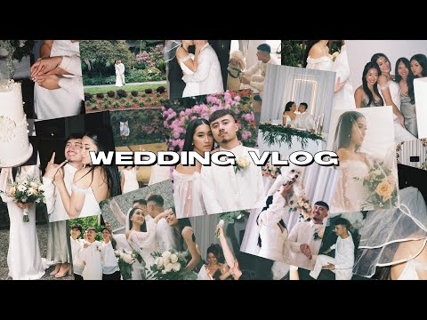 WE VLOGGED OUR ENTIRE WEDDING! Cassie + Paul 🤍