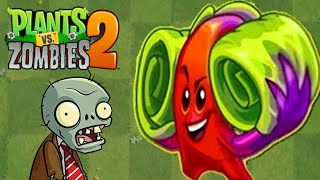 Plants Vs Zombies 2 - Pvz 2 MAX LEVEL RHUBARIAN vs ZOMBIES Part 28