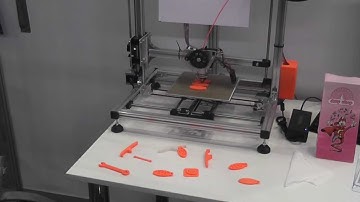 Velleman 3D printer K8200 test print