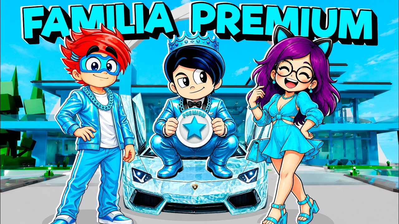 Tenemos Nuestra Propia FAMILIA PREMIUM en Brookhaven Roblox con MI FAMILIA | Karim Juega