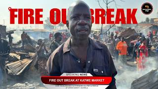 A Fire Outbreak Has Destroyed Over 700 Businesses In Katwe Market In Kampala