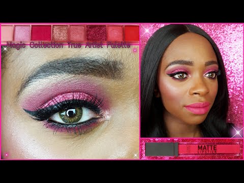 Pink Monochrome Makeup Look Magic